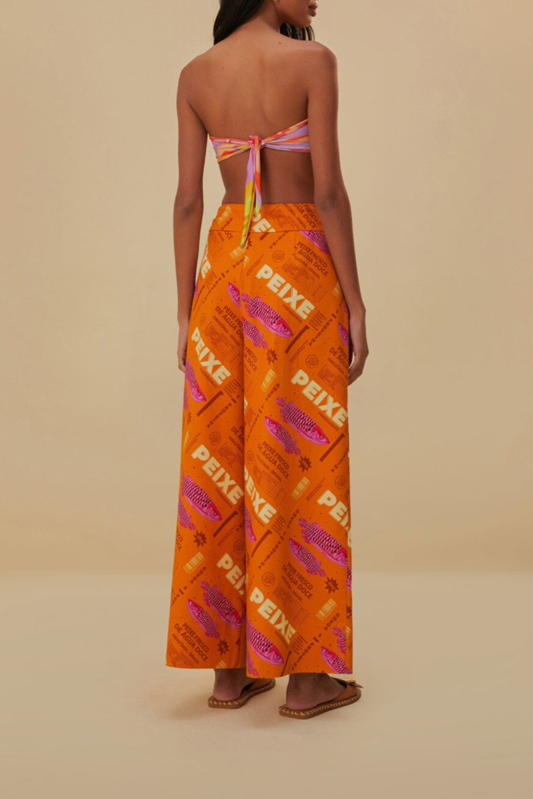 DJV_Fresh Fish Orange Pantalons - Fresh Fish Orange