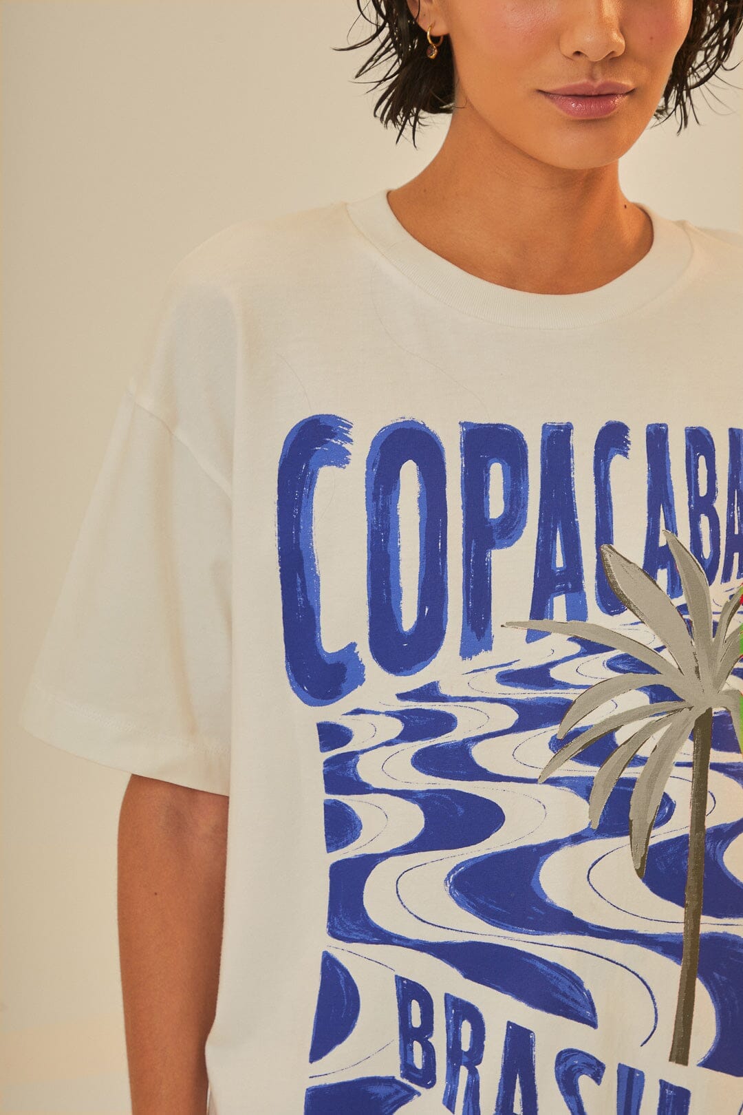 DJV_Off White Tops & T-Shirts - Off White