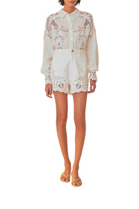 DJV_Off White Chemises & Blouses - Off White