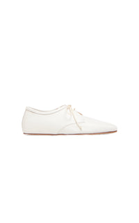 Cream / Derbies Luca en cuir - Cream