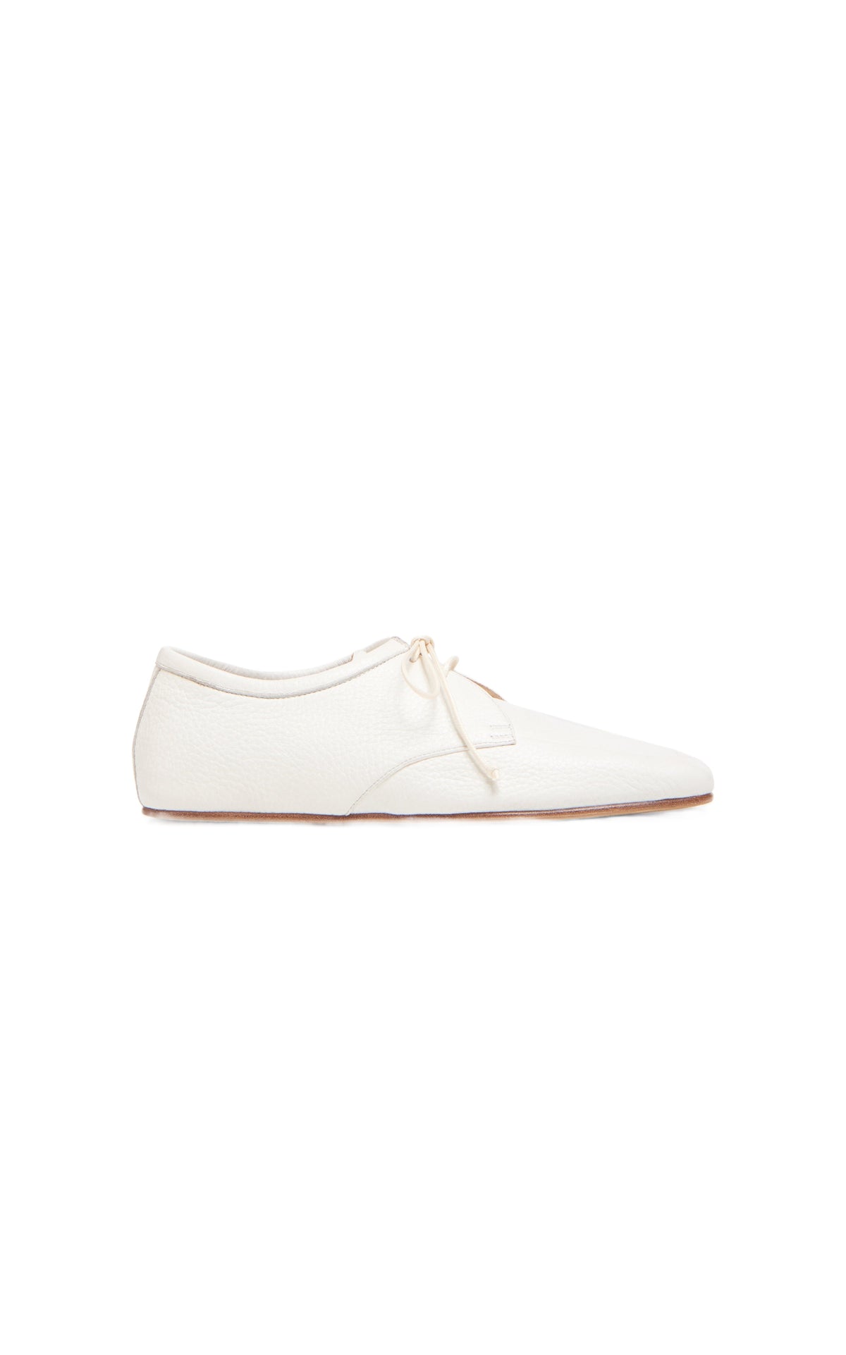 Cream / Derbies Luca en cuir - Cream