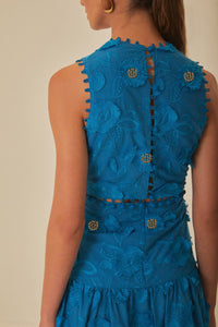 DJV_Blue Robes longues - Blue