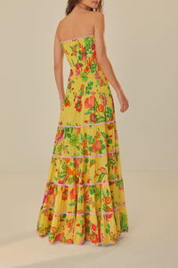 DJV_Fruit Garden Yellow Robes longues - Fruit Garden Yellow