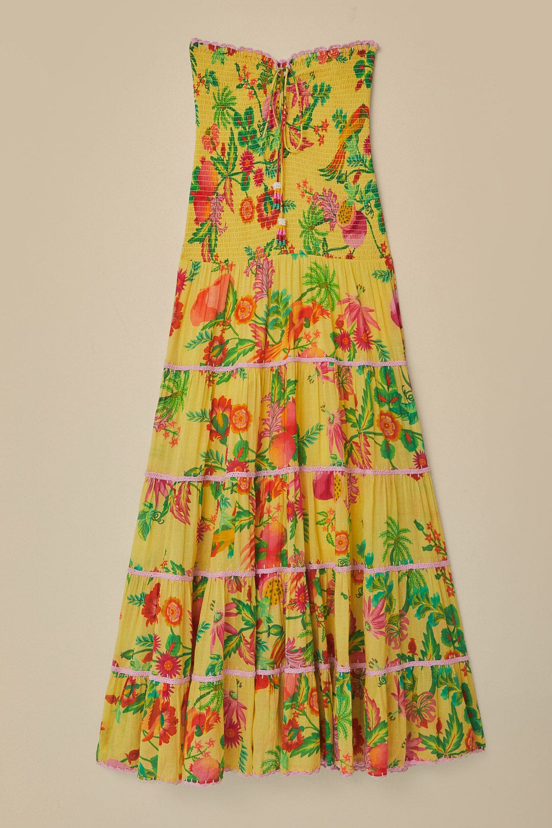 DJV_Fruit Garden Yellow Robes longues - Fruit Garden Yellow