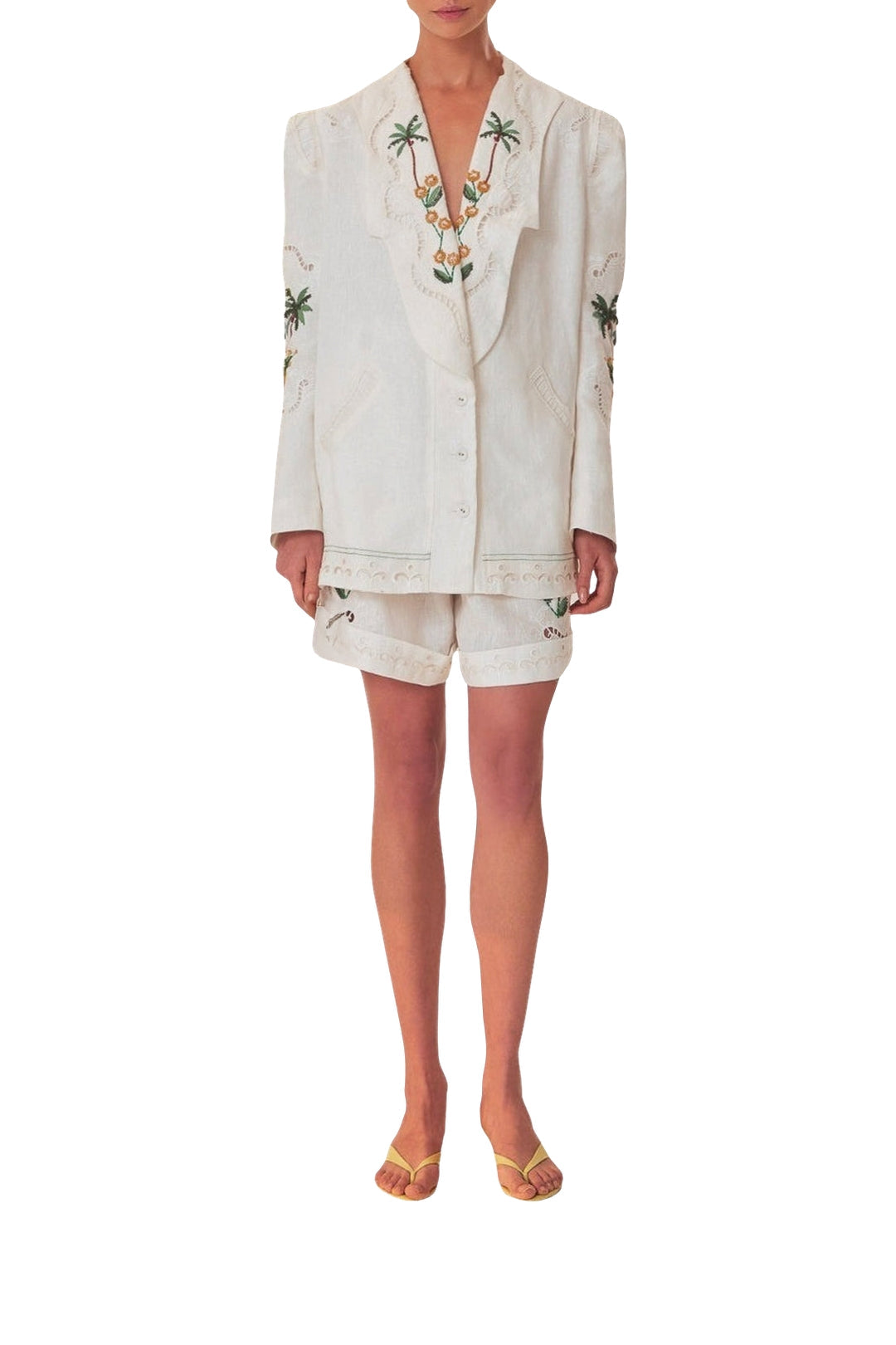 DJV_Off White Vestes & Manteaux - Off White