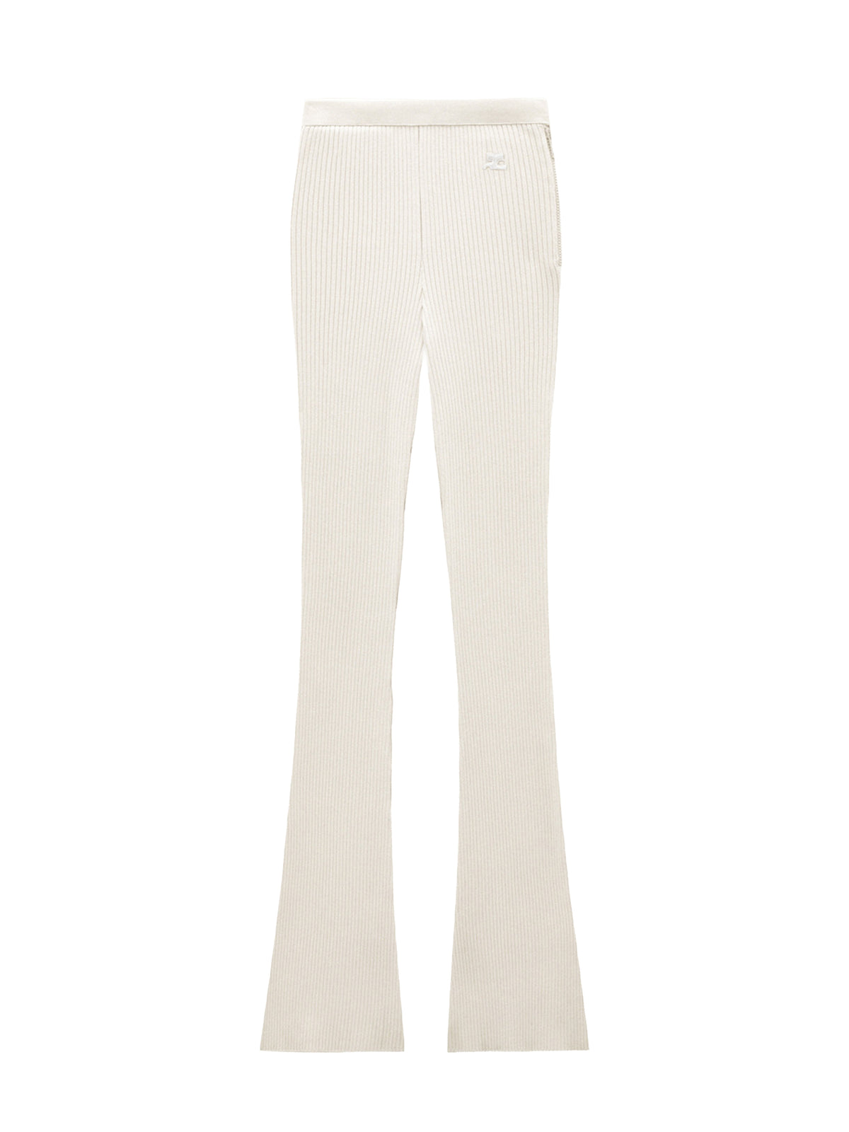 Réédition flared-fit trousers - Heritage White
