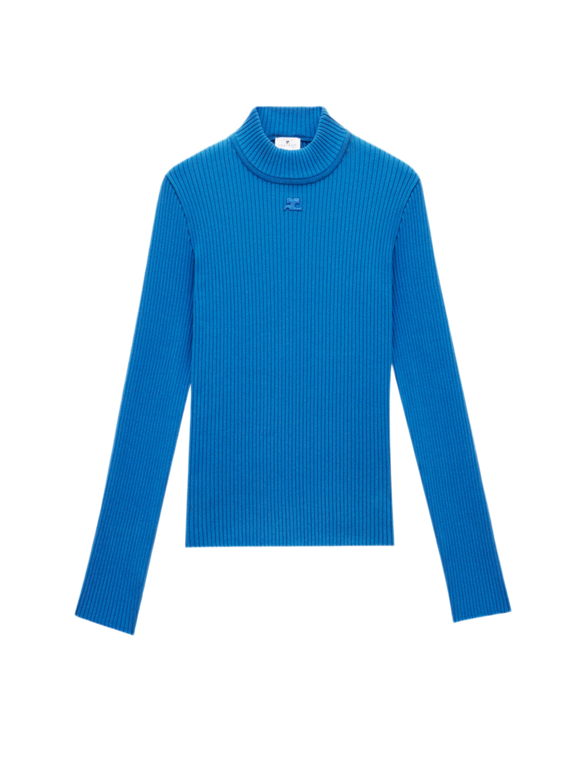 Pull col montant - Navy