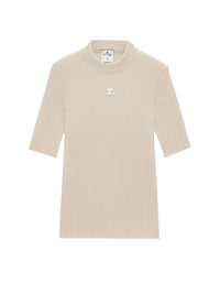 PRIX MARQUE : 120 / PULL MANCHES COURTES EN MAILLE