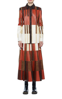 Red Clay / Chemise Campos en cuir - Red Clay