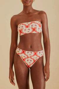 MEDIA OFF LINE_Bas de bikini Summer Beach - Rouge