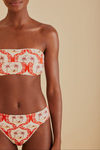 MEDIA OFF LINE_Bas de bikini Summer Beach - Rouge
