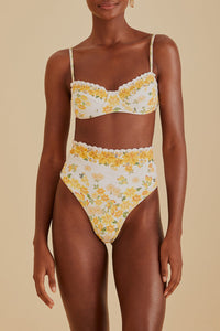 Haut de bikini à armatures Azaleia - Jaune