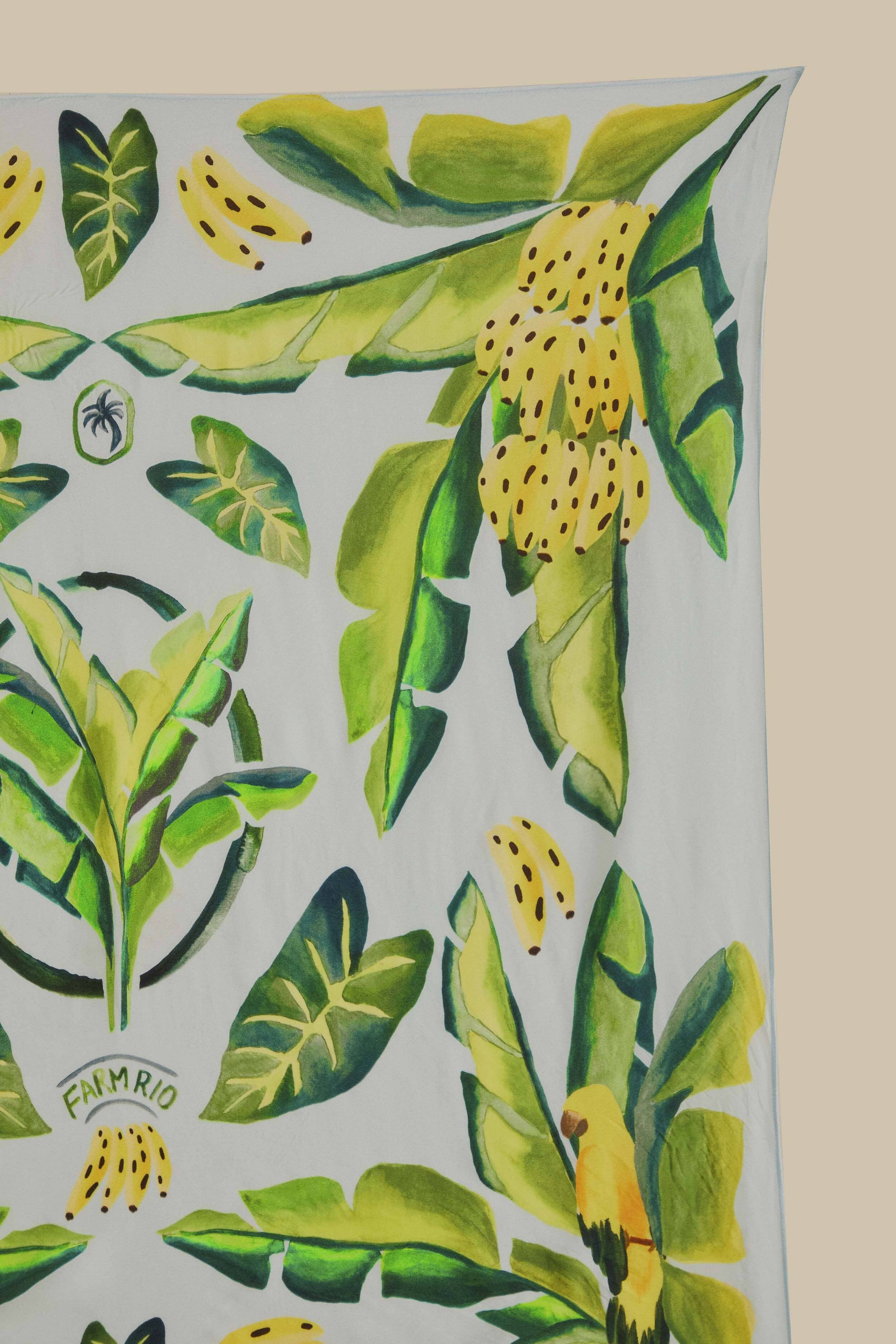 NEW_Summer Foliage Scarf Blue Accessoires - Summer Foliage Scarf Blue