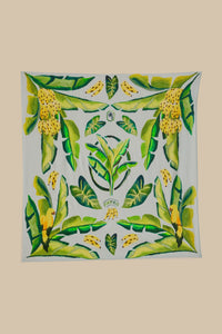 NEW_Summer Foliage Scarf Blue Accessoires - Summer Foliage Scarf Blue