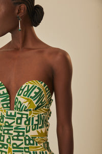 NEW_Banana Typography Off-White Robes longues - Banana Typography Off-White