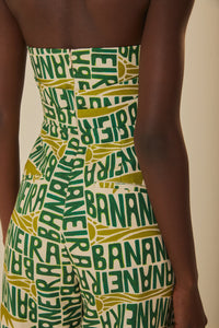 NEW_Banana Typography Off-White Robes longues - Banana Typography Off-White