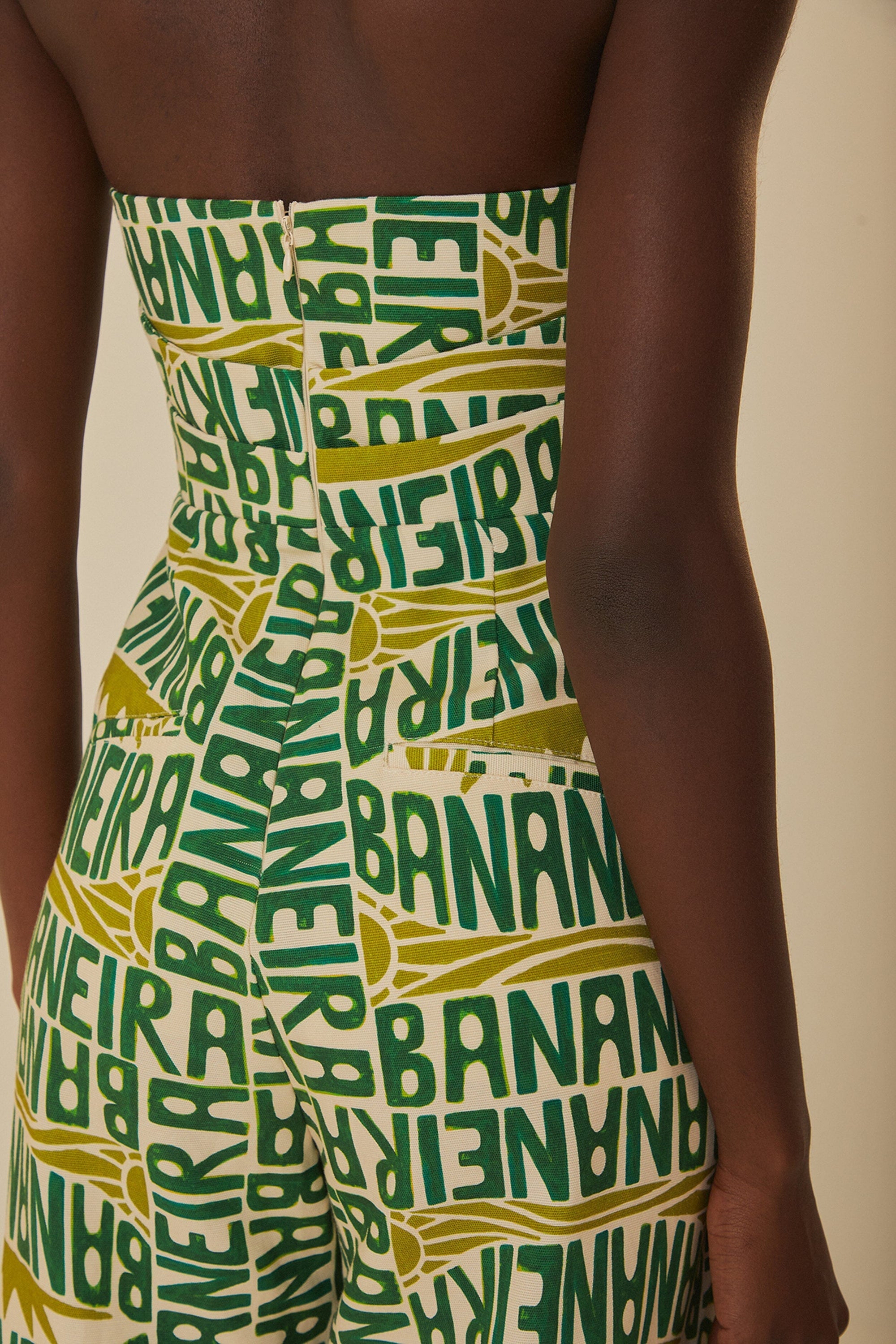 NEW_Banana Typography Off-White Robes longues - Banana Typography Off-White