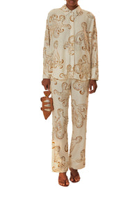 Off White Octopus Fun Chemise - Off White Octopus Fun