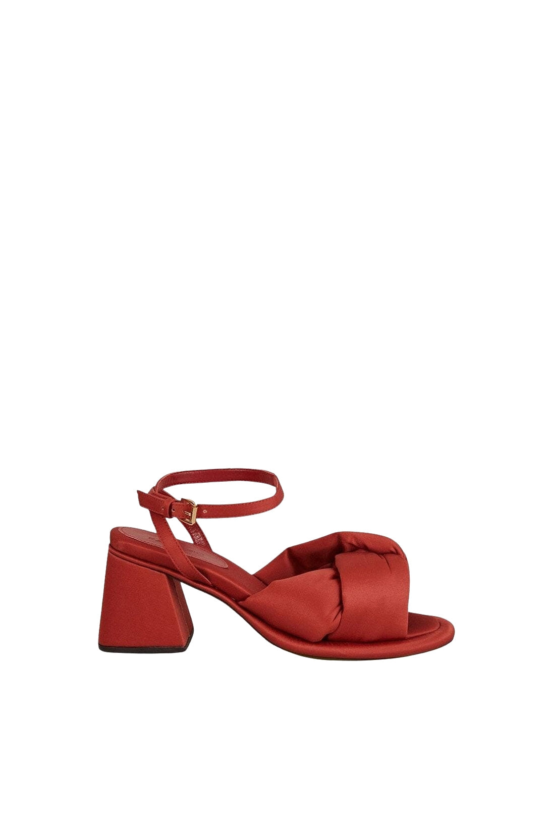 Sandales hautes Rust Puffer - Rouge