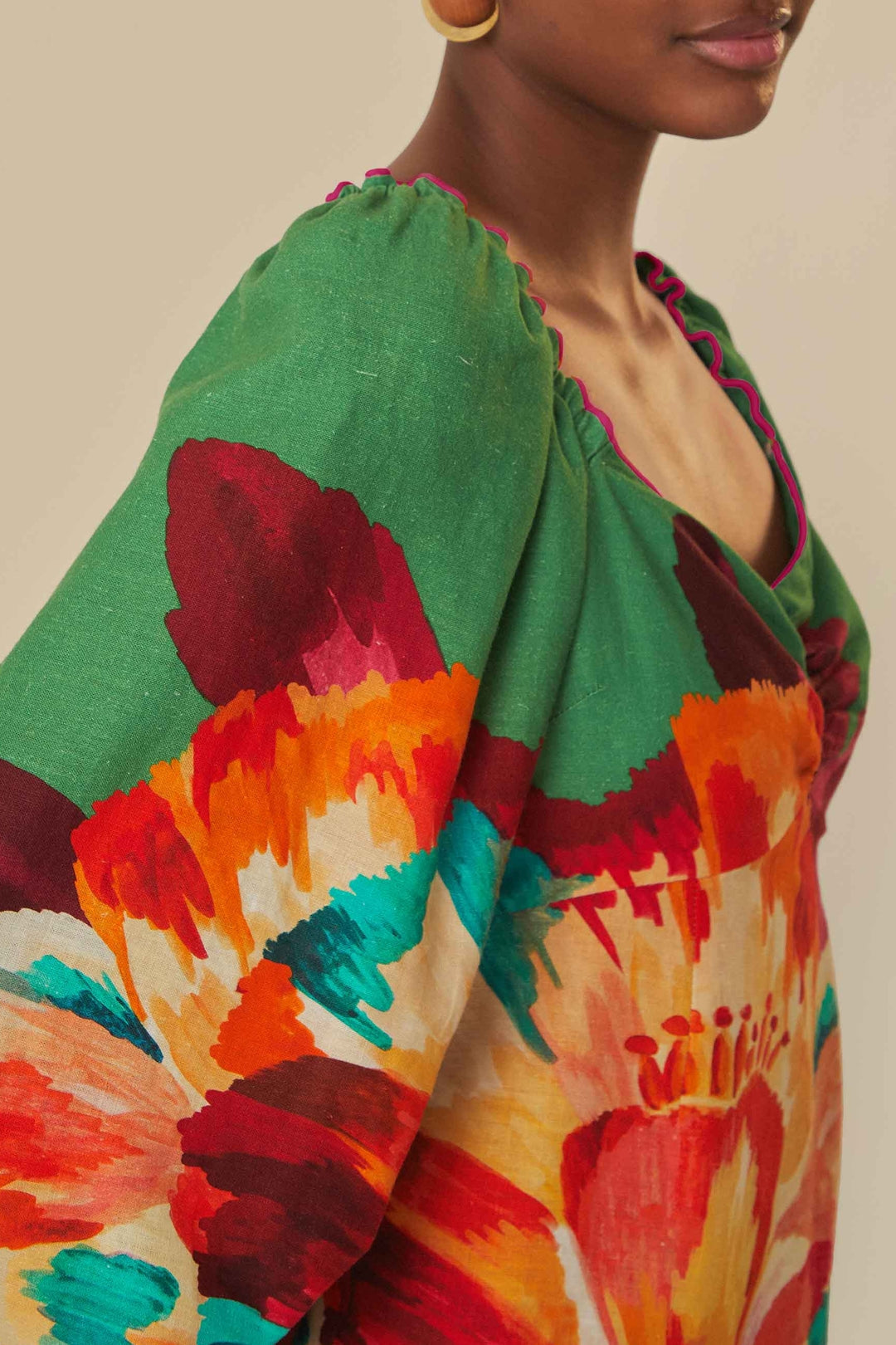 NEW_Tropicart Green Robes courtes - Tropicart Green
