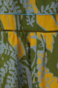 DJV_Foliage Sketch Green Robes longues - Foliage Sketch Green
