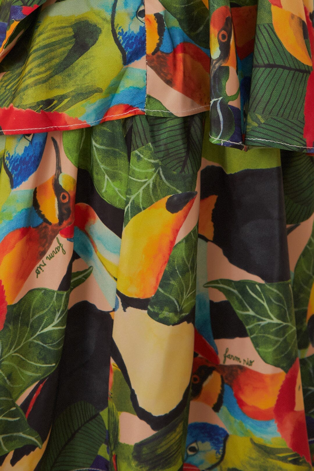 NEW_Bird Leaves Sand Jupes & Shorts - Bird Leaves Sand