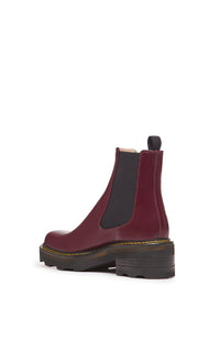 Jil Boot en lie de vin cavallo - etruria