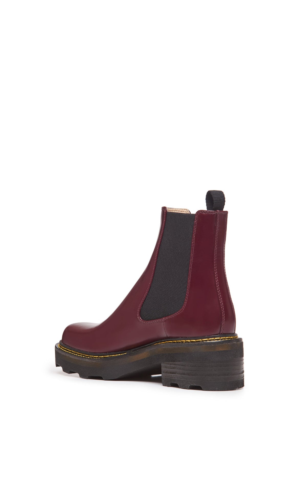 Jil Boot en lie de vin cavallo - etruria