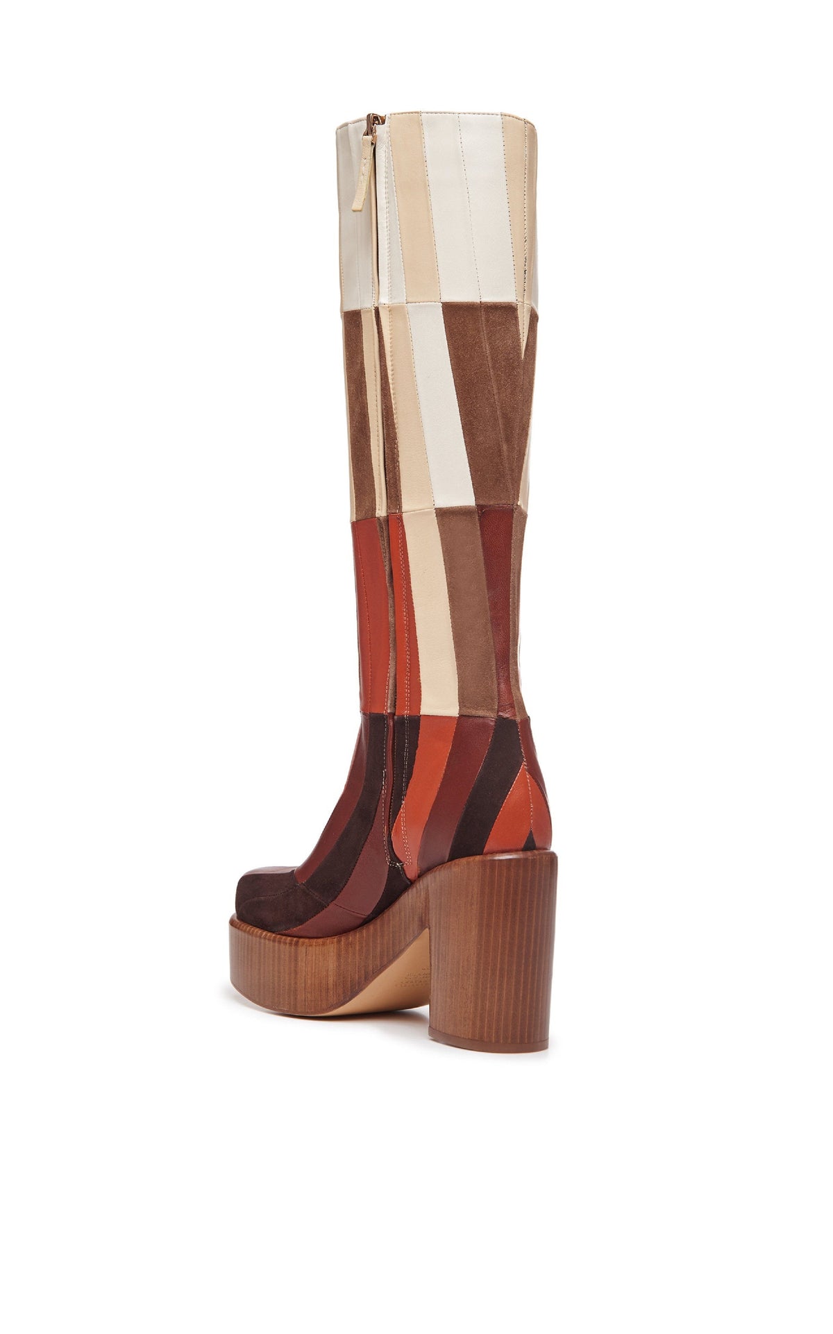 Red Clay Multi / Bottes Brigade 100 en daim - Red Clay Multi