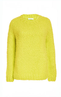 Lemon / Sweat Lawrence en cachemire - Lemon