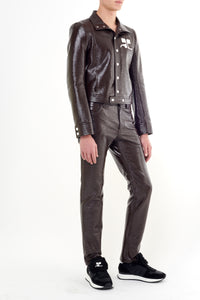 BLOUSON ICONIQUE VINYLE-46