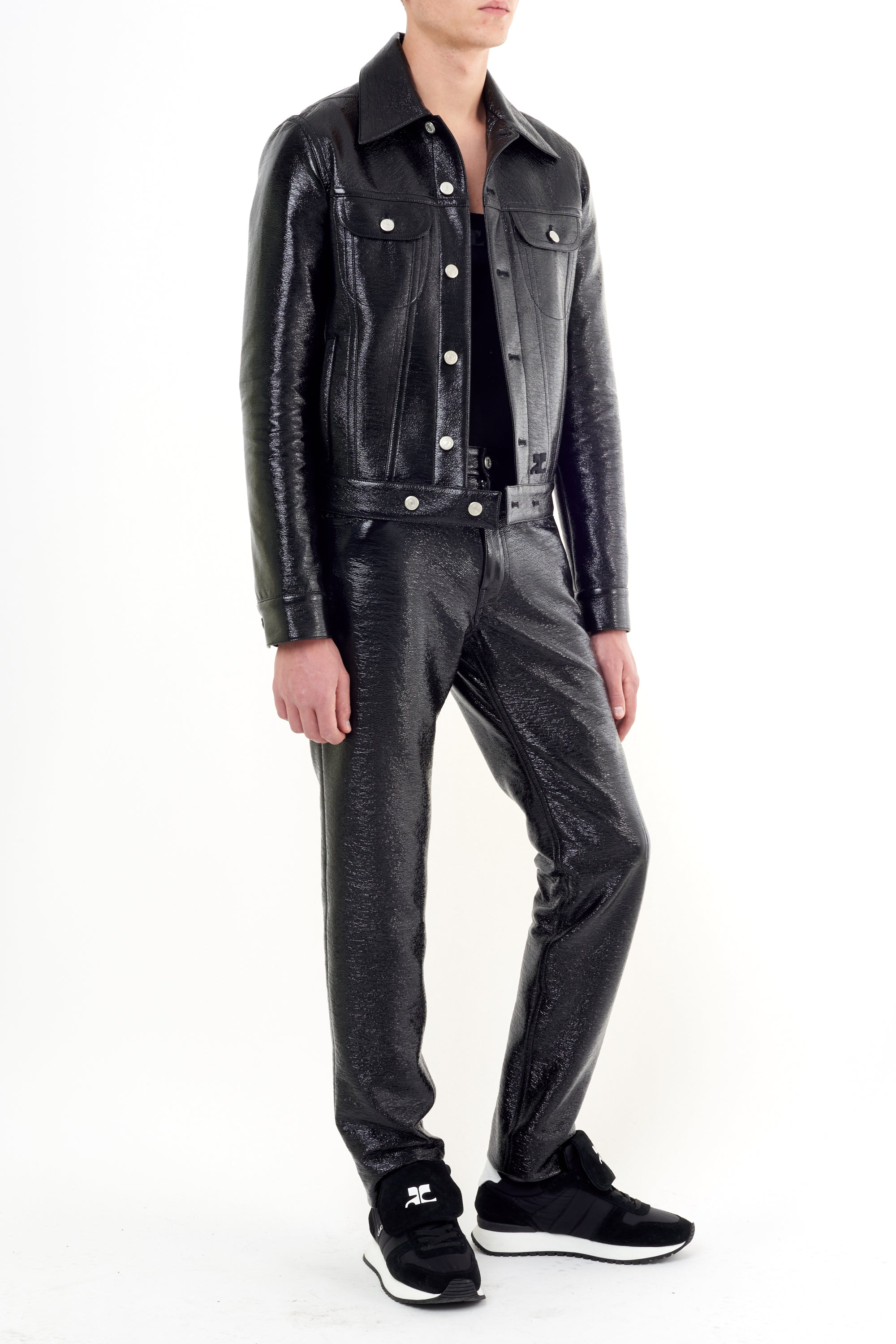 BLOUSON TRUCKER V CUT-44