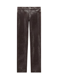 PRIX MARQUE : 120 / PANTALON 5 POCHES VINYLE-32