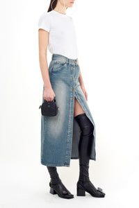 1pcs NEW / LONGUE DENIM