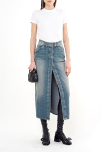 1pcs NEW / LONGUE DENIM