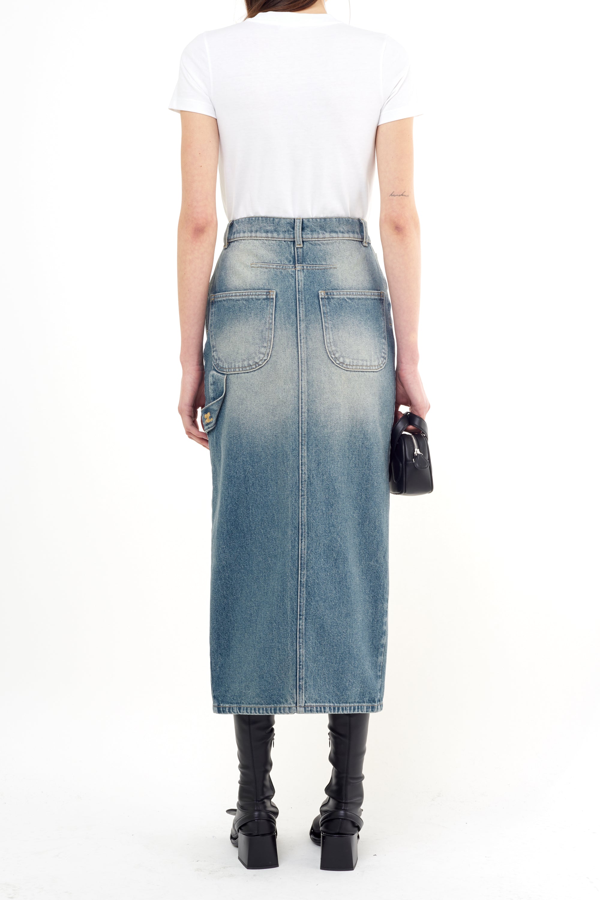 1pcs NEW / LONGUE DENIM