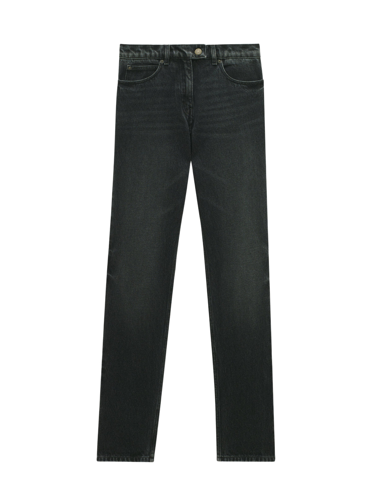 PRIX MARQUE : 120 / PANTALON 5 POCHES DROIT DENIM-26