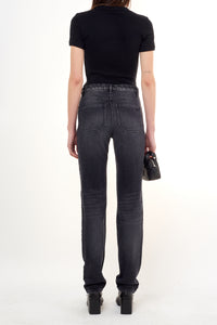 PANTALON 5 POCHES DROIT DENIM-26