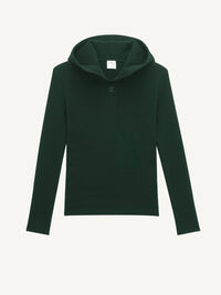 HOODIE AC RIB KNIT