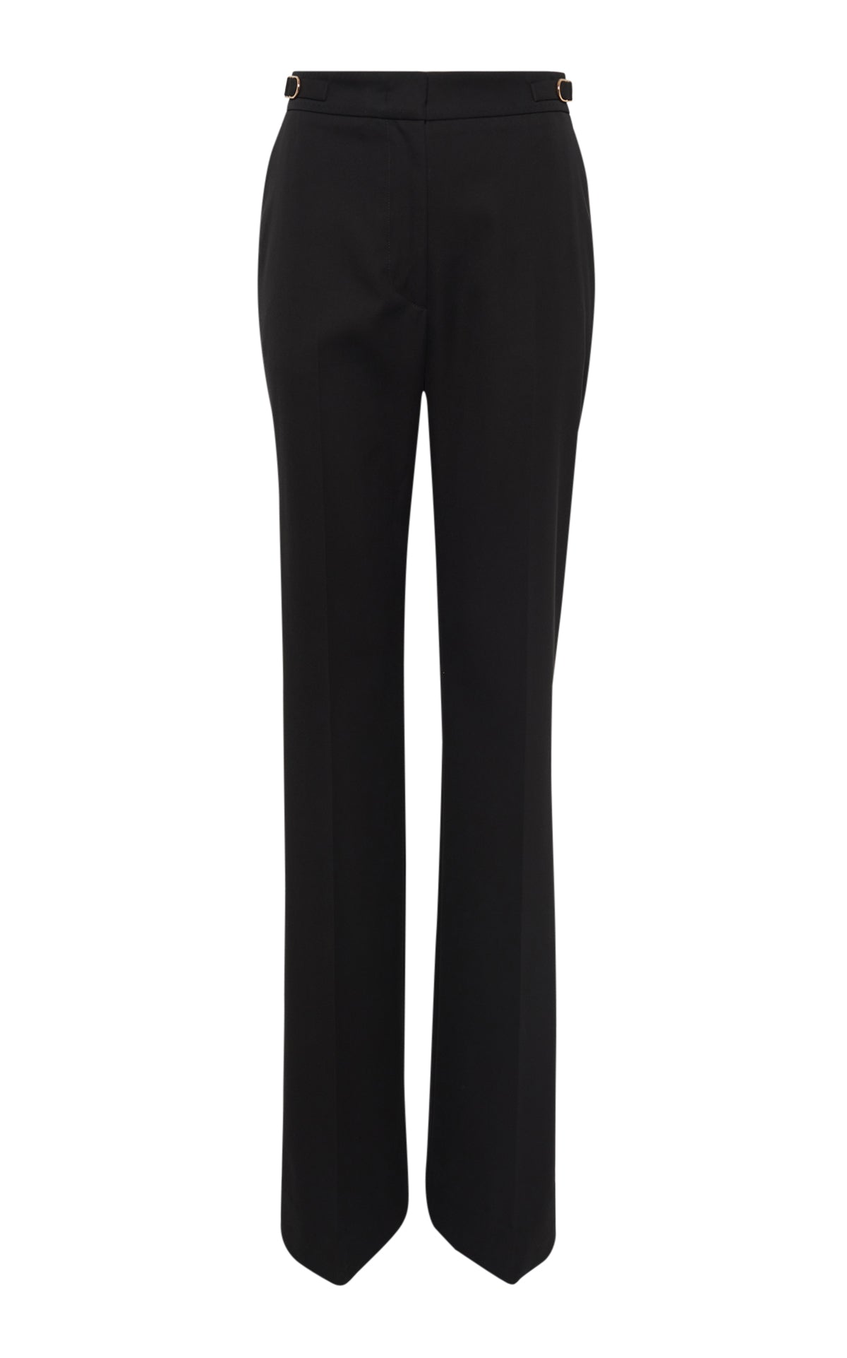 Vesta Pant en noir double face crêpe