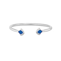 Bracelet flex Paon - Bleu