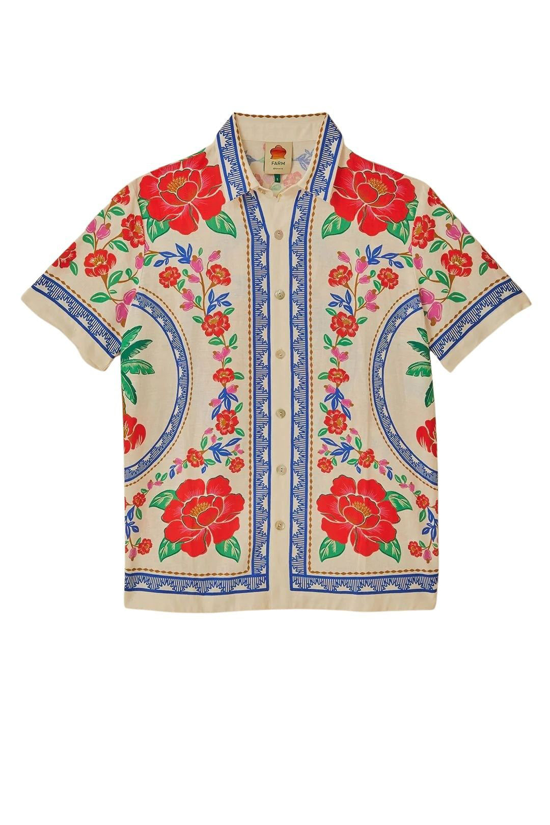 DJV_Flowers Off White Chemises & Blouses - Flowers Off White