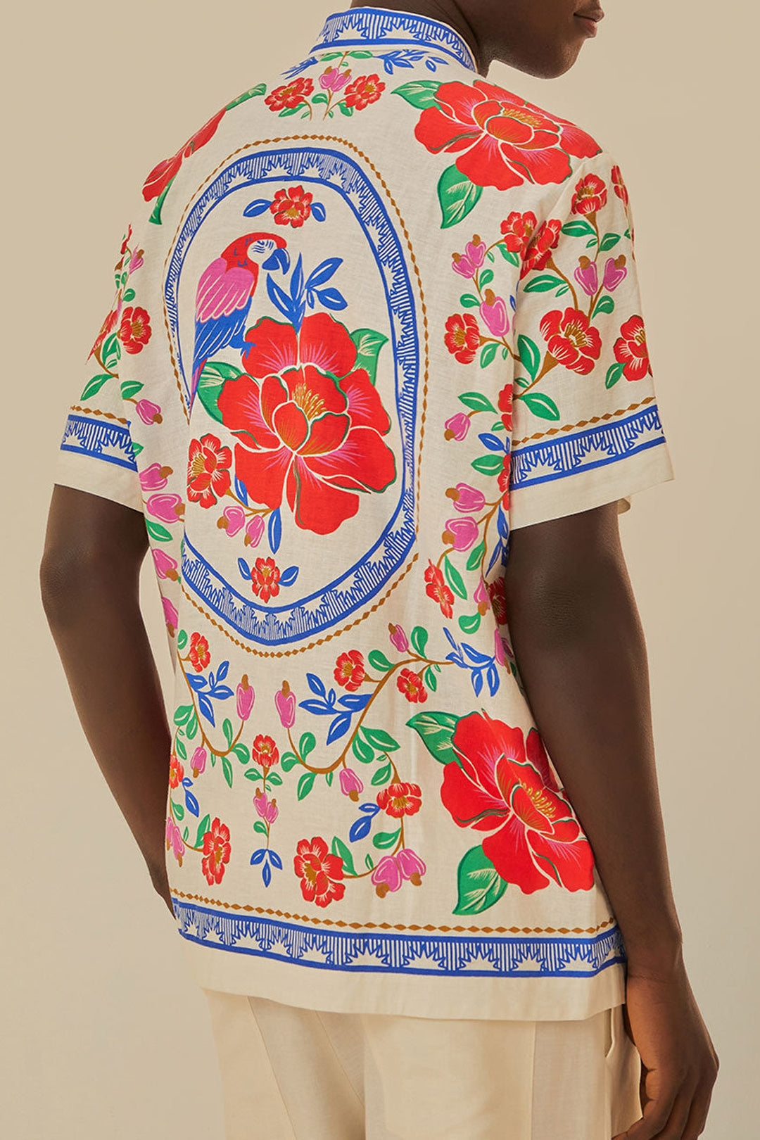 DJV_Flowers Off White Chemises & Blouses - Flowers Off White