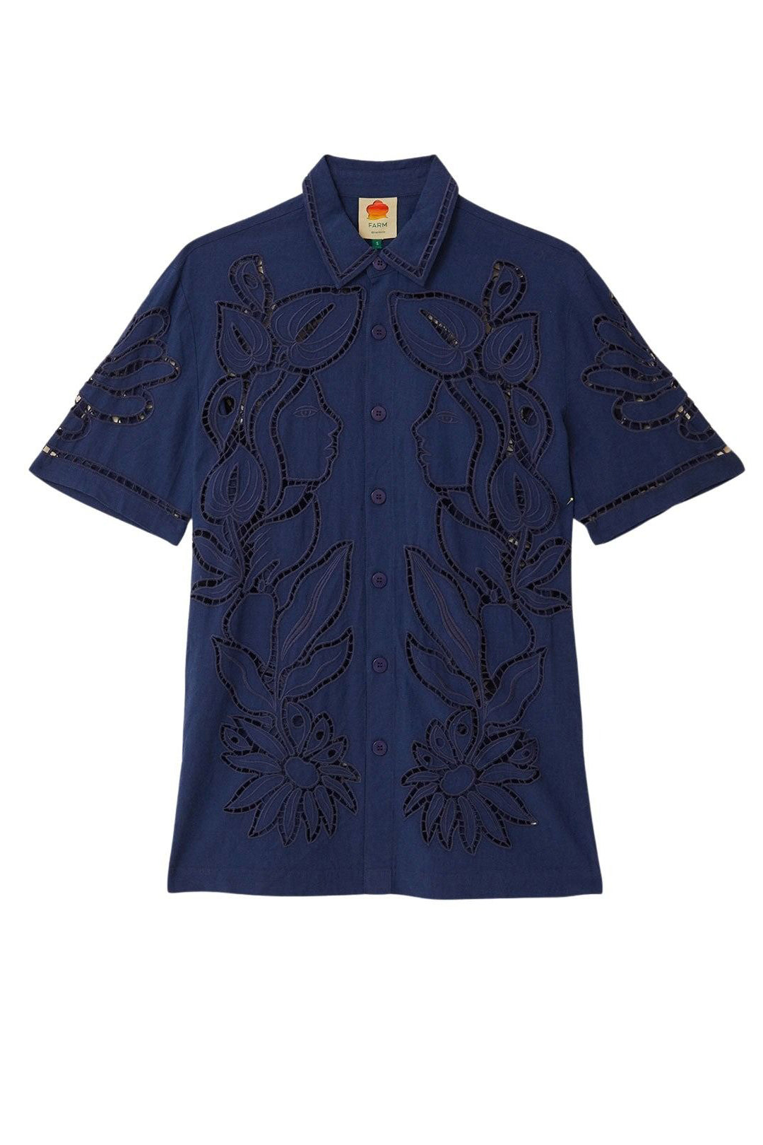 DJV_Blue Chemises & Blouses - Blue