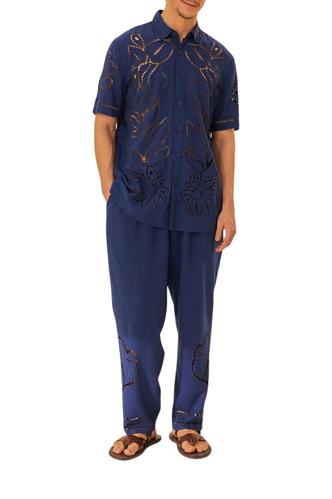 DJV_Blue Pantalons - Blue