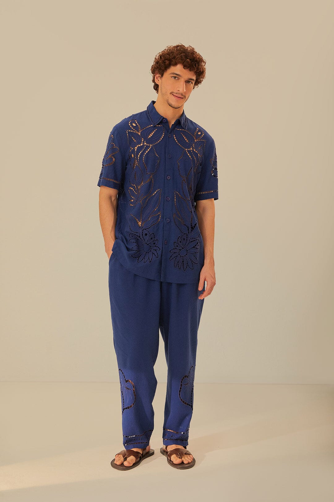 DJV_Blue Chemises & Blouses - Blue