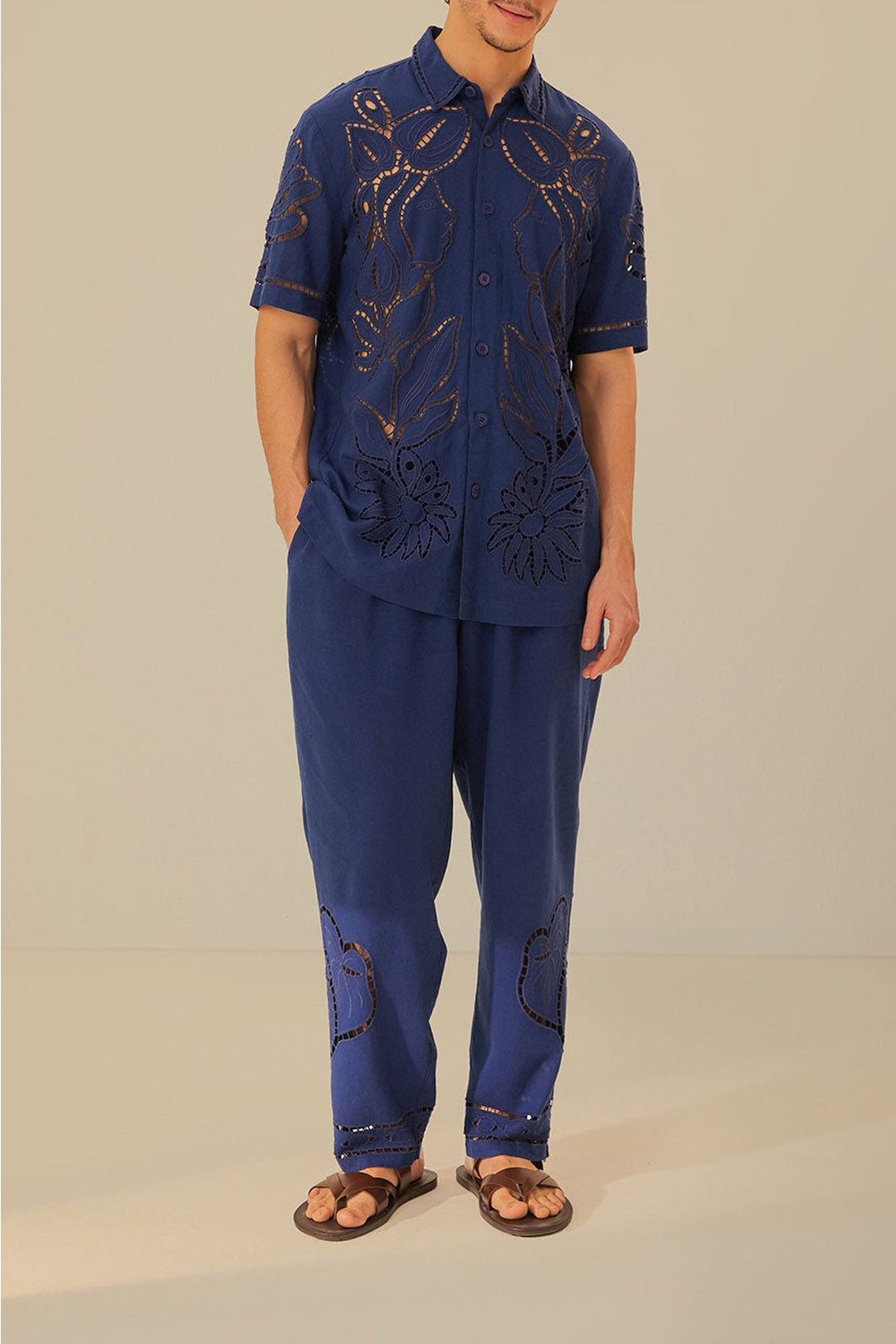 DJV_Blue Pantalons - Blue