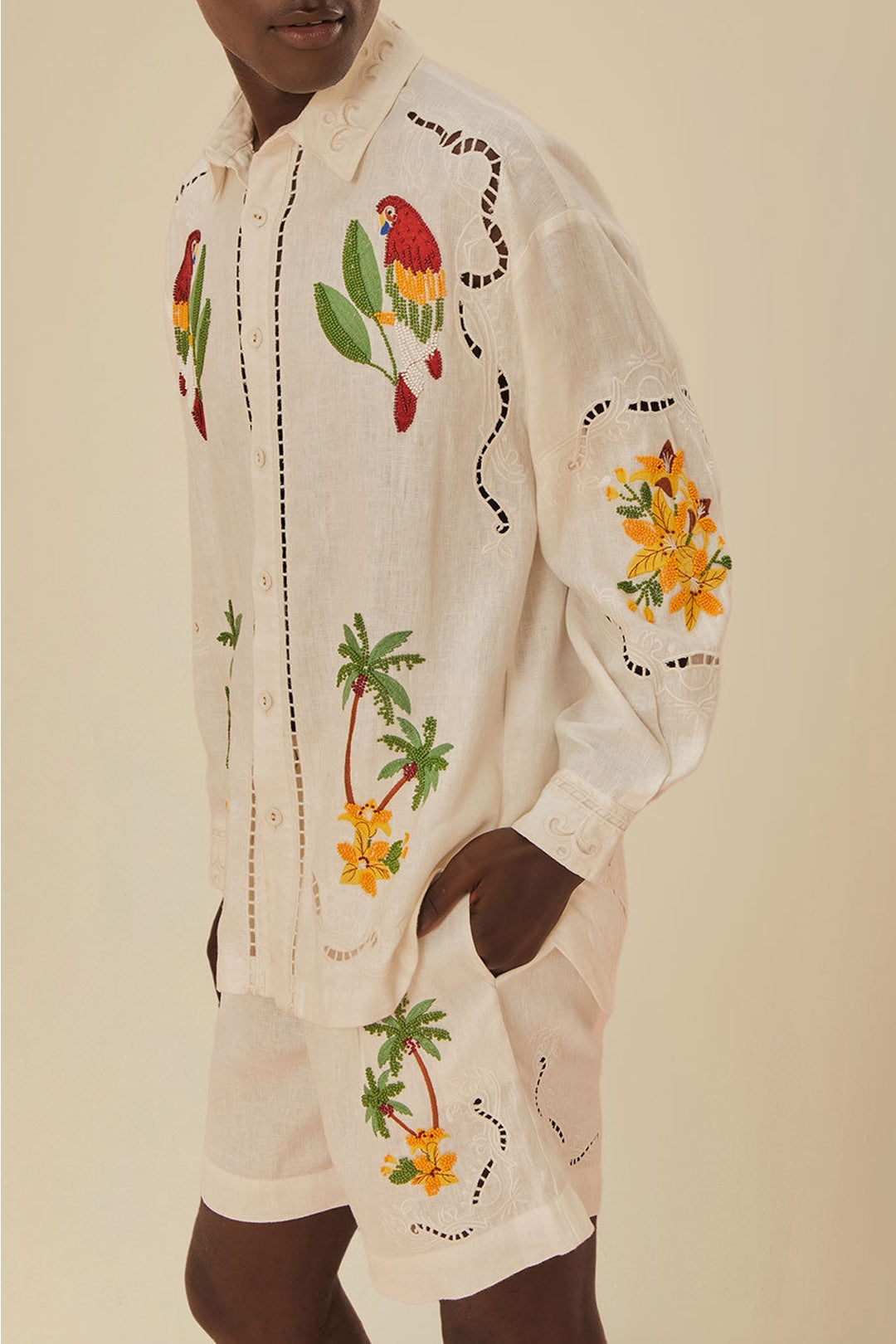 DJV_White Jupes & Shorts - White