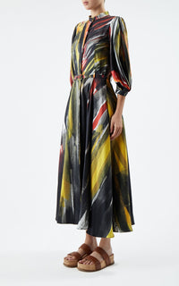 Dexter Dress en multicolore d'aix en provence