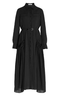 Charcoal / Robe Joe en lin - Charcoal
